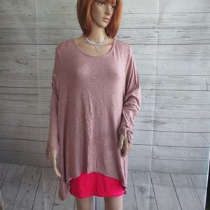 NWT - SILVERWEAR lightweight, super-sort long sleeve knit top - sz 2X - MSRP $44